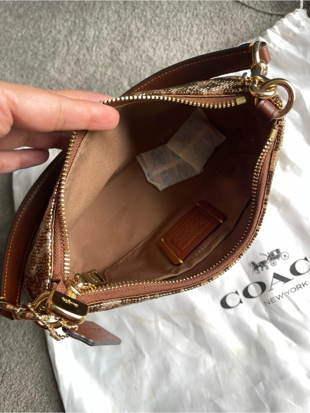 Coach verified authentic